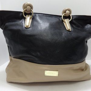 ADORE Black & Tan Ladies Handbag